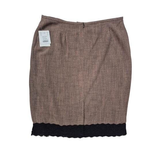 NWT DONCASTER Rayon Blend Ladies 3 pc Skirt/Pants Suit Brown/Peach Plus Sz 18 - Picture 9 of 13